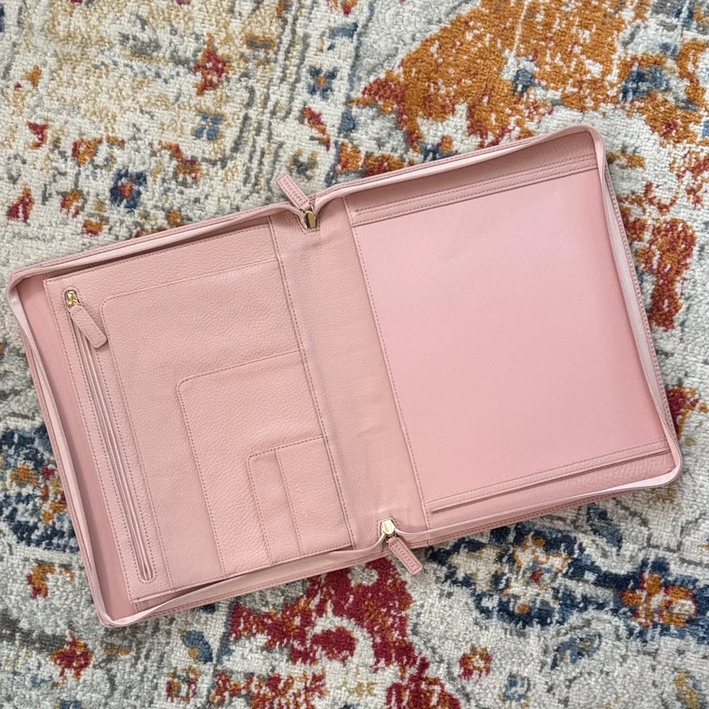 Levenger Pink Home Office Planner